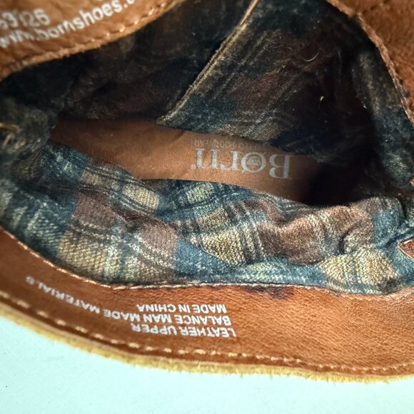 EUC Born Ouvea Castano Distressed Ankle Boots - Picture 8 of 12